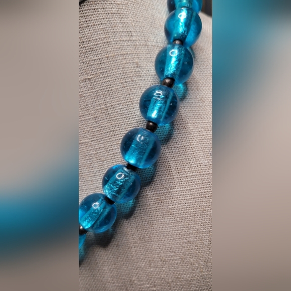 Vintage Glass Bead Choker Necklaces - Picture 3 of 15